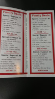 Adolfo's Mexican Food menu