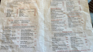 Firehouse Cafe menu