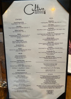 Cultivo menu