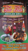 Taco Fresh Mexican Grill food