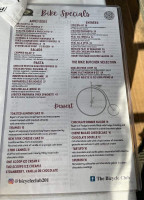 Giovannis Bicycle Club menu