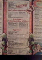 Pomodorino Pizza menu