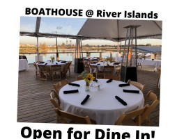 The Boathouse At River Islands food