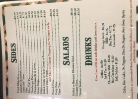 Lil Mama's Cafe menu