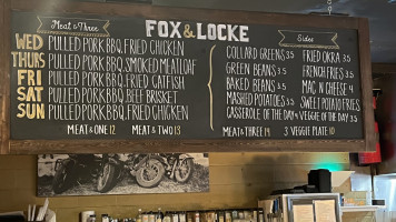 Fox Locke food