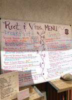 Root And Vine Market menu