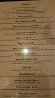 La Mia Cucina menu