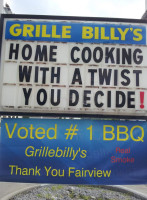 Grille Billy's inside