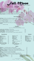 The Moon Sushi And Asian Bistro menu