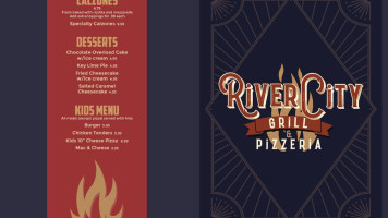 River City Grill And Pizzeria menu