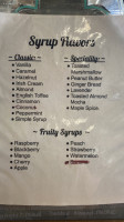 The Java Moose menu