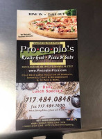 Procopio's Pizza food