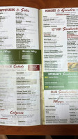 Frank's Pizza menu