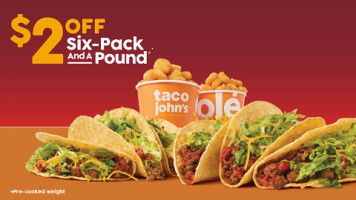 Taco John's food