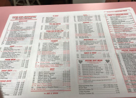 China King menu