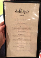 La Fogata Mexican Cuisine menu