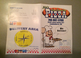 Big Country Pizza menu