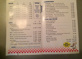 Big Country Pizza menu