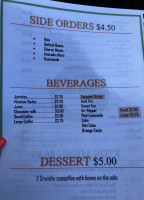 La Casita menu