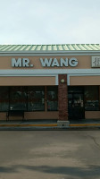 Mr Wang Chinese outside