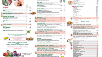 Nardelli's Grinder Shoppe menu