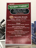 Nardelli's Grinder Shoppe menu