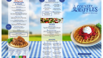 Country Waffles food