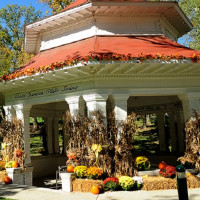 Weekend Afternoon Tea at West Baden Springs Hotel outside