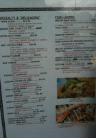 Philippine Cuisine menu