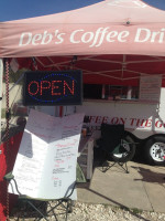 Deb's Coffee Drive-thru outside