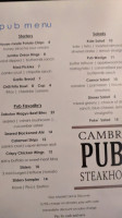 Cambria Pub And Steakhouse inside