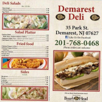 Demarest Deli food