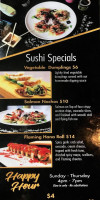 Hana Sushi Lounge menu