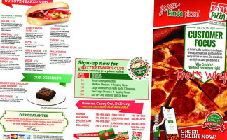 Cristy's Pizza food