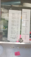 Folger's Drive-in menu