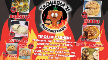 Taqueria El 21 food