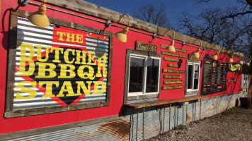 The Butcher Bbq Stand inside