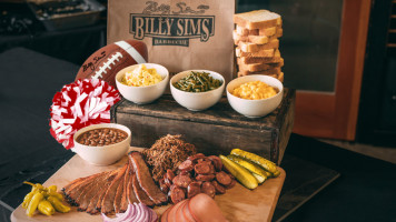 Billy Sims Bbq food