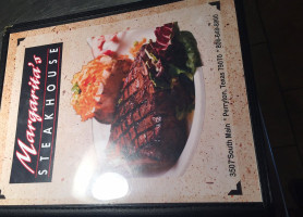 Margarita's Steakhouse food