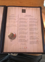 Bangkok Room menu