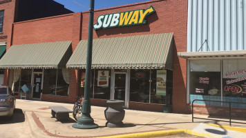 Subway outside