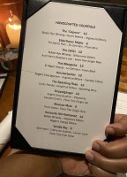 J. Alexander's menu