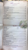 Roccos Pizza Cafe menu