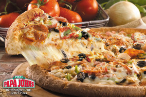 Papa Johns Pizza food