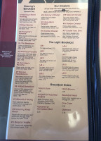 Granny's Family menu