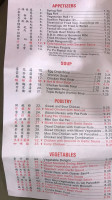 House Of Tong menu