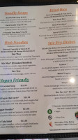 Sabai Thai On Jefferson menu