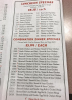 Peking Kitchen menu