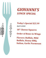 Giovanni's Pizza food