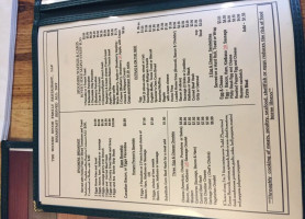 The Wooden Spoon menu